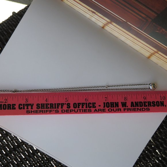 Elizabeth And James Small Mushroom Pendant On Chain Sterling Silver CZ - Picture 11 of 14